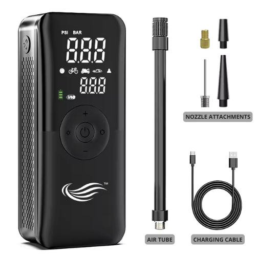 Portable AirNow™ Multifunctional Air Pump & Powerbank